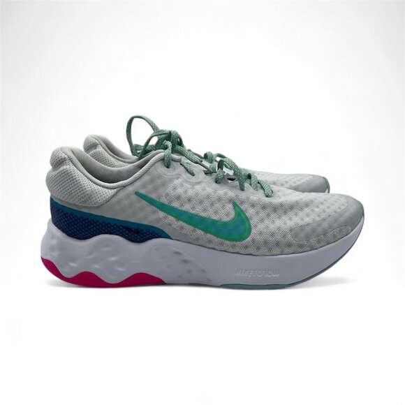 Nike Renew Ride 3 Running Shoe / Turquoise Pink / DC8184 006 - Women’s Size 9.5 - Picture 1 of 7